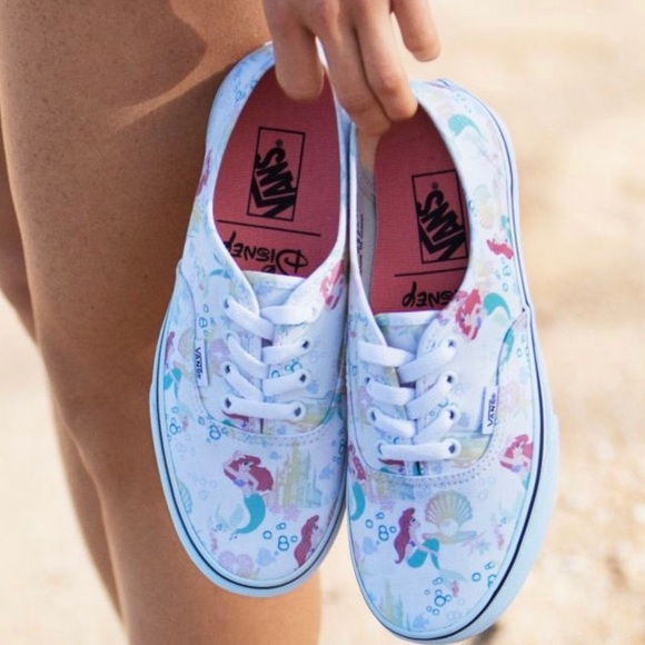 little mermaid vans